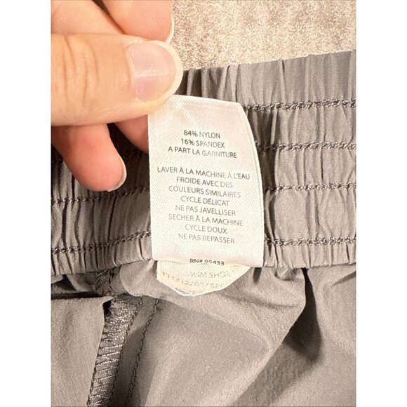 Toad & Co Shorts Womens Size Large Gray Performance Strech Casual Pull On - Picture 9 of 11